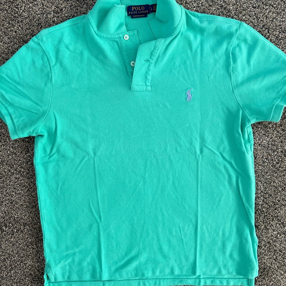 Polo Ralph Lauren Turquoise Polo Shirt